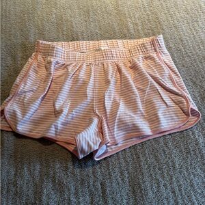 Cute and comy Lake Pajama Striped Pink and White PJ bottoms.